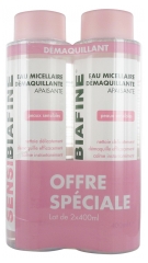 SensiBiafine Make-Up Removal Soothing Micellar Water 2 x 400ml SensiBiafine Make-Up Removal Soothing Micellar Water 2 x 400ml