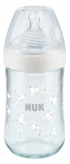NUK Nature Sense Biberon Temperature Control 260 ml Taille M NUK Nature Sense Biberon Temperature Control 260 ml Taille M