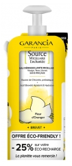 Garancia Source Micellaire Enchantée Eau Démaquillante Micellaire Fleur d'Oranger 400 ml + Éco-Recharge 400 ml Garancia Source Micellaire Enchantée Eau Démaquillante Micellaire Fleur d'Oranger 400 ml + Éco-Recharge 400 ml