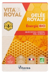 Vitavea Vita'Royal Royal Jelly Energy Organic 10 Phials Vitavea Vita'Royal Royal Jelly Energy Organic 10 Phials