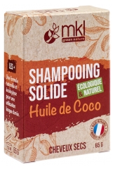 MKL Green Nature Shampoo Solido All'olio di Cocco per Capelli Secchi 65 g
