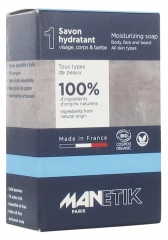 Manetik Savon Hydratant Tous Types de Peaux Bio 100 g