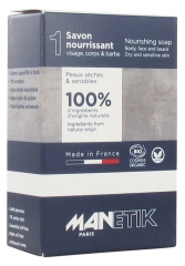 Manetik Savon Nourrissant Peaux Sèches & Sensibles Bio 100 g