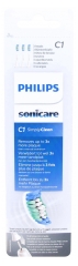 Philips Sonicare C1 SimplyClean HX6013 3 Replacement Brush Heads Philips Sonicare C1 SimplyClean HX6013 3 Replacement Brush Heads