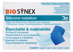 Biosynex Protection Auditive Natation Adulte 3 Paires Biosynex Protection Auditive Natation Adulte 3 Paires