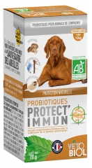 Vétobiol Probiotiques Protect'Immun Grand Chien Bio 78 g Vétobiol Probiotiques Protect'Immun Grand Chien Bio 78 g