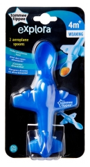 Tommee Tippee Aeroplane 2 Plain Spoons 4 Months and + Tommee Tippee Aeroplane 2 Plain Spoons 4 Months and +