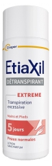 Etiaxil Traitement Transpiration Excessive Pieds Peaux Normales 100 ml