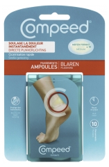 Compeed Blisters Medium Size 10 Plasters Compeed Blisters Medium Size 10 Plasters