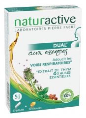 Naturactive Dual' with Essences Respiratory Tracts 10 Capsules + 10 Gel-Caps Naturactive Dual' with Essences Respiratory Tracts 10 Capsules + 10 Gel-Caps