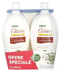 Rogé Cavaillès Pflege Intimtoilette mit Antibakteriell 2er-Pack x 500 ml Rogé Cavaillès Pflege Intimtoilette mit Antibakteriell 2er-Pack x 500 ml