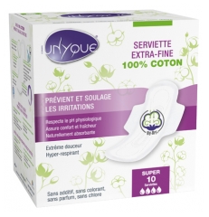 Unyque 10 Super Extrafine Sanitary Pads Unyque 10 Super Extrafine Sanitary Pads