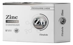 Minolvie Zink Liposomée 15 mg 60 Vegetarische Kapseln Minolvie Zink Liposomée 15 mg 60 Vegetarische Kapseln