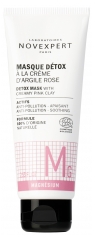 Magnésium Masque Détox à la Crème d'Argile Rose Bio 75 ml Magnésium Masque Détox à la Crème d'Argile Rose Bio 75 ml