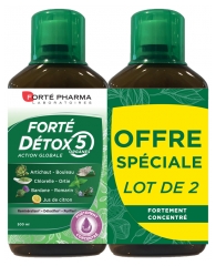 Forté Pharma Forté Détox 5 Organes Lot de 2 x 500 ml