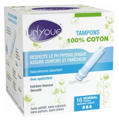 Unyque 16 Tampons Normal avec Applicateur Unyque 16 Tampons Normal avec Applicateur