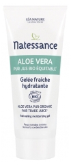 Natessance Aloe Vera Pur Jus Bio Équitable Gelée Fraîche Hydratante Bio 50 ml