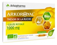 Arkopharma Arko Royal Hive Treasure Organic Royal Jelly 1000mg 20 Phials Arkopharma Arko Royal Hive Treasure Organic Royal Jelly 1000mg 20 Phials