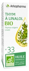Arkopharma Organic Essential Oil Linalol Thyme (Thymus Vulgaris) n°33 5ml Arkopharma Organic Essential Oil Linalol Thyme (Thymus Vulgaris) n°33 5ml