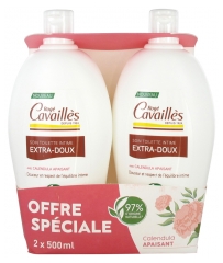 Rogé Cavaillès Extra-Gentle Intimate Cleanser Set of 2 x 500 ml Rogé Cavaillès Extra-Gentle Intimate Cleanser Set of 2 x 500 ml