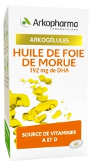 Arkopharma Arkocaps Cod Liver Oil 60 Gel-Caps Arkopharma Arkocaps Cod Liver Oil 60 Gel-Caps