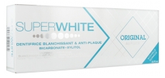 Superwhite Whitening & Anti-Plaque Toothpaste with Fluoride 2 x 75ml Superwhite Whitening & Anti-Plaque Toothpaste with Fluoride 2 x 75ml