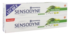 Sensodyne Soin Herbal Lot de 2 x 75 ml Sensodyne Soin Herbal Lot de 2 x 75 ml