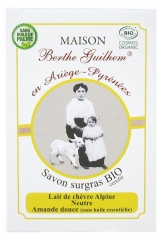 Maison Berthe Guilhem Organic Fatty Soap Alpine Goat Milk Neutral Sweet Almond 100g