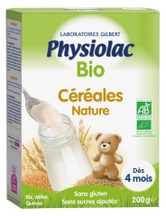 Physiolac Cereali Biologici da 4 Mesi 200 g