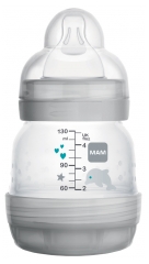 MAM Easy Start Biberon Anti-Colique Spécial Nouveau-Né 130 ml 0 Mois + Débit 0 MAM Easy Start Biberon Anti-Colique Spécial Nouveau-Né 130 ml 0 Mois + Débit 0