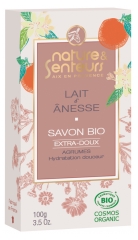 Nature & Senteurs Donkey Milk Soap Extra-Mild Citrus Organic 100g Nature & Senteurs Donkey Milk Soap Extra-Mild Citrus Organic 100g