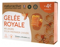 Naturactive Royal Jelly 1500mg Set of 2 x 20 Fluid Sticks Naturactive Royal Jelly 1500mg Set of 2 x 20 Fluid Sticks