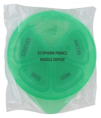 Estipharm Round Daily Pillbox Estipharm Round Daily Pillbox