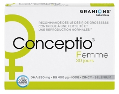 Granions Conceptio Women 2 x 30 Capsules and 30 Gel-Capsules Granions Conceptio Women 2 x 30 Capsules and 30 Gel-Capsules