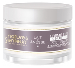 Nature &amp; Senteurs Lait d'Ânesse Crème de Nuit Bio 40 ml