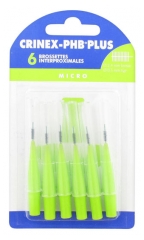 Crinex Phb Plus Micro Plus 0.9 6 Interproximal Brushes Crinex Phb Plus Micro Plus 0.9 6 Interproximal Brushes