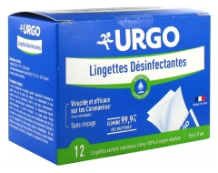 Urgo 12 Salviette Disinfettanti Sacchetto Individuale Urgo 12 Salviette Disinfettanti Sacchetto Individuale