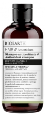 Bioearth Hair 2.0 Shampoing Antioxydant - Spiruline et Verveine 250 ml