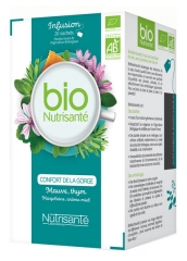 Nutrisanté Organic Infusion Throat Comfort 20 Sachets Nutrisanté Organic Infusion Throat Comfort 20 Sachets