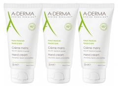 A-DERMA Hand Cream Fragile Skins 3 x 50ml A-DERMA Hand Cream Fragile Skins 3 x 50ml