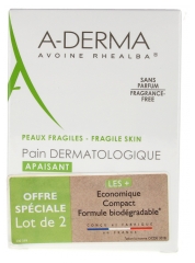 A-DERMA Soap Free Dermatological Bar 2x100g A-DERMA Soap Free Dermatological Bar 2x100g