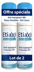 Etiaxil Anti-Perspirant Protection Deodorant 48H Aerosol 2 x 150ml Etiaxil Anti-Perspirant Protection Deodorant 48H Aerosol 2 x 150ml