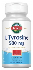Kal L-Tyrosine 500mg 30 Tablets Kal L-Tyrosine 500mg 30 Tablets