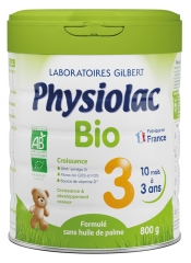 Physiolac Organic 3 From 10 Months to 3 Years 800g Physiolac Organic 3 From 10 Months to 3 Years 800g