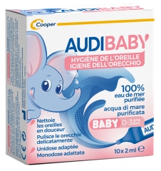 Audispray Audibaby Ear Hygiene 10 Single Doses Audispray Audibaby Ear Hygiene 10 Single Doses