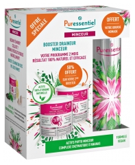 Puressentiel Slimness Booster Draineur 3in1 Lot of 2 x 240 g + 1 Gourde Nomade Offerte Puressentiel Slimness Booster Draineur 3in1 Lot of 2 x 240 g + 1 Gourde Nomade Offerte