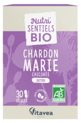 Vitavea Nutri'Sentiels Milk Thistle Chicory Organic 30 Capsules