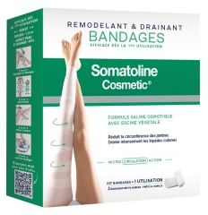 Somatoline Cosmetic Remodelant &amp; Drainant Kit 2 Bandages
