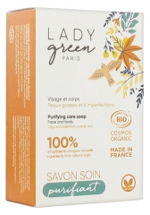 Lady Green Savon Soin Purifiant Bio 100 g