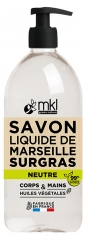 MKL Green Nature Neutral Marseille Liquid Soap Fragrance Free 1 L